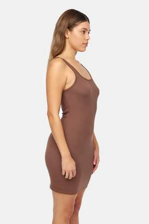 LACAUSA ClothingMika Slip - Mocha 3 LACAUSA ClothingMika Slip - Mocha - Image 3