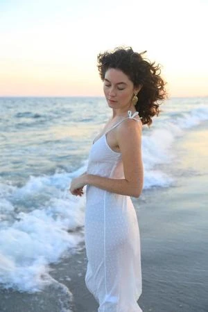 ARIELLEArielle Milk Slip Dress 100% Milk Fabric 7 ARIELLEArielle Milk Slip Dress 100% Milk Fabric - Image 7