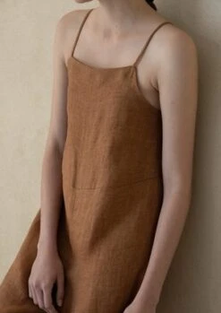 Missing You AlreadyMissing You Already Linen Strap Jogger Jumpsuit - Orange Brown -CYNTHIA ROWLEY Sales Store Missing you already Linen Strap Jogger Jumpsuit Orange Brown 20210629183108