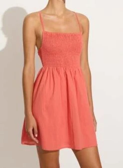 Faithfull The BrandMursia Mini Dress - Melon -CYNTHIA ROWLEY Sales Store Mursia Mini Dress 20230614050908 1