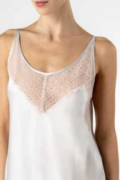 NK IMODEPrecious Sunset Silk Babydoll - Pearl Grey -CYNTHIA ROWLEY Sales Store NK IMODE Precious Sunset Silk Babydoll Pearl Grey 20230310224822 2