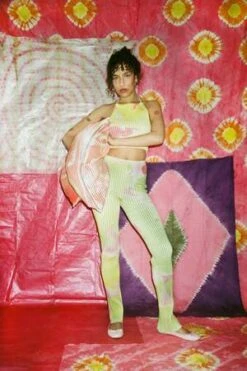 Giu GiuNONNA PANTS X-LONG IN GARDEN OF MILA