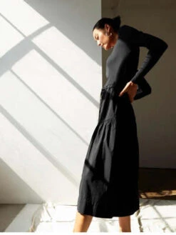 Nation LtdWrenley Combo Midi - Jet Black -CYNTHIA ROWLEY Sales Store Nation Ltd Wrenley Combo Midi in Jet Black 20231003211143 2