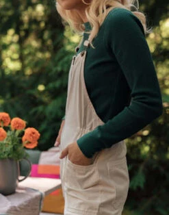 NobleAdult Overalls - Oat Milk -CYNTHIA ROWLEY Sales Store Noble Adult Overalls Oat Milk 20230222091307 2