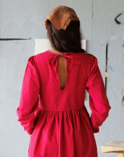 NobleOrganic Vale Dress - Petunia -CYNTHIA ROWLEY Sales Store Noble Organic Adult Vale Dress in Petunia 20230907171652