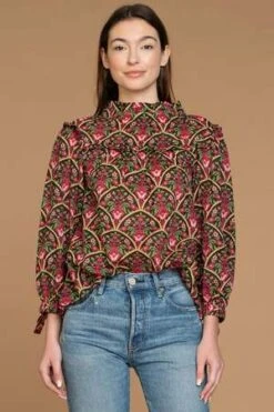 Olivia James The LabelEmma Top - Moroccan Multi