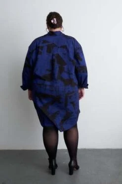 Osei-DuroLabu Dress - Rorschach 16 Osei-DuroLabu Dress - Rorschach -CYNTHIA ROWLEY Sales Store Osei Duro Labu Dress Rorschach 20220929000540