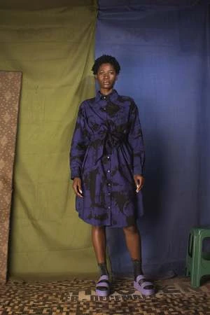 Osei-DuroLabu Dress - Rorschach 6 Osei-DuroLabu Dress - Rorschach - Image 6