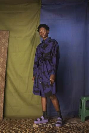 Osei-DuroLabu Dress - Rorschach 7 Osei-DuroLabu Dress - Rorschach - Image 7