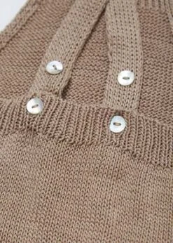 CaramelKids Caramel PHLOX BABY ROMPER - TAUPE -CYNTHIA ROWLEY Sales Store PHLOX BABY ROMPER TAUPE 20230919132425 2