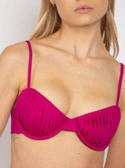 PalmMariella Underwire Bikini Top - Calypso Pink -CYNTHIA ROWLEY Sales Store Palm Mariella Underwire Bikini Top Calypso Pink 20230228190446 1