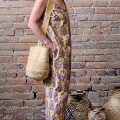 PalmaJumpsuit - Ochre Floral -CYNTHIA ROWLEY Sales Store Palma Jumpsuit Ochre Floral 20231018232647