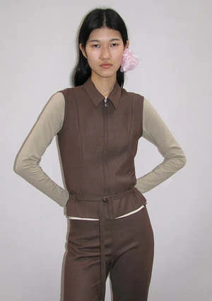 Paloma WoolAngel TOP - Burgundy 5 Paloma WoolAngel TOP - Burgundy - Image 5