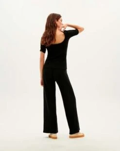 Thinking MUPantaln Trash Dalia - Black -CYNTHIA ROWLEY Sales Store Pantaln Trash Dalia Black 20230324173103