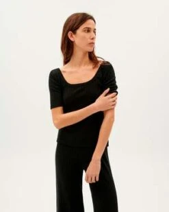 Thinking MUPantaln Trash Dalia - Black -CYNTHIA ROWLEY Sales Store Pantaln Trash Dalia Black 20230324173104