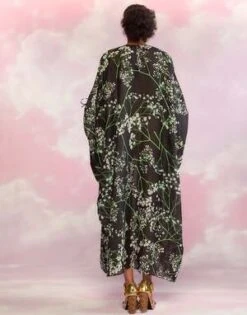 CYNTHIA ROWLEYParos Kaftan Dress - BLKMT -CYNTHIA ROWLEY Sales Store Paros Kaftan 20230729225413 1