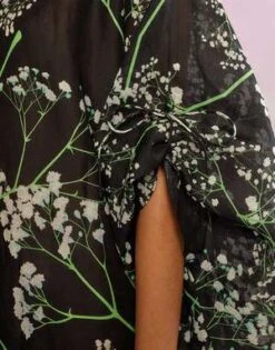 CYNTHIA ROWLEYParos Kaftan Dress - BLKMT -CYNTHIA ROWLEY Sales Store Paros Kaftan 20230729225413 2