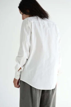 Lauren ManoogianPatti Shirt - White -CYNTHIA ROWLEY Sales Store Patti Shirt 20230926004101 3
