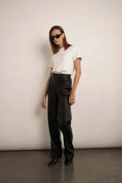 ParenteziPauline Vegan Leather Trousers