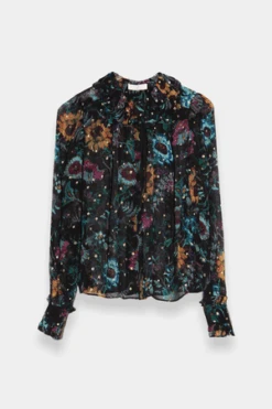 Ulla JohnsonPippa Blouse - Black Iris