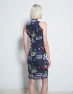 RationalleRicard Dress - Postcard Collage -CYNTHIA ROWLEY Sales Store RICARD DRESS IN POSTCARD COLLAGE 20230911200644 2