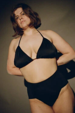 Rachel MillsHigh Rise French Swim Brief - Black -CYNTHIA ROWLEY Sales Store Rachel Mills High Rise French Swim Brief Black 20221222084010