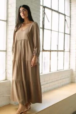 Rachel PallyAlice Linen Dress - Hazelnut