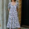 Rachel PallySoleil Dress - Granite Floral Block Print -CYNTHIA ROWLEY Sales Store Rachel Pally Soleil Dress Granite Floral Block Print 20221108022324