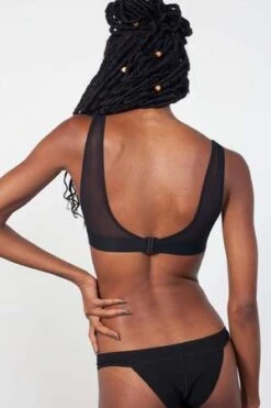 La Fille D'oRamble On Bralette - Black -CYNTHIA ROWLEY Sales Store Ramble On Bralette in Black 20230621180522 2