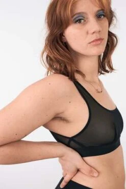 La Fille D'oRamble On Bralette - Black -CYNTHIA ROWLEY Sales Store Ramble On Bralette in Black 20230621180523 2