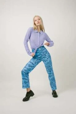 RationalleRaya Pant - Bright Blue -CYNTHIA ROWLEY Sales Store Rationalle Raya Pant Bright Blue 20221202200036
