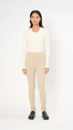 Lauren ManoogianRib Leggings - Antique