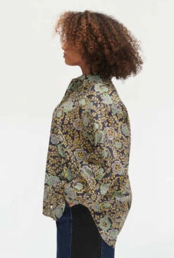 Rachel ComeyRisa Top - Navy Floral -CYNTHIA ROWLEY Sales Store Risa Top Navy Floral 20230406050102