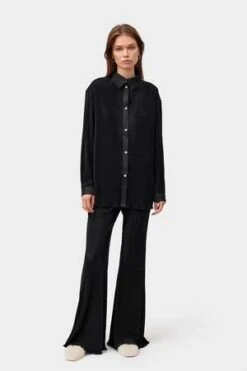 SleeperOrigami Pyjama Set With Pants - Black -CYNTHIA ROWLEY Sales Store SLEEPER Origami Pyjama Set with Pants in Black 20221101223222 1
