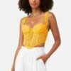 For Love & LemonsSammie Crop Top - Yellow 21 For Love & LemonsSammie Crop Top - Yellow -CYNTHIA ROWLEY Sales Store Sammie Crop Top Yellow 20231007021142