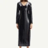 SAMSØE SAMSØE Samsøe & SamsøeSamsoe Alina U-N Dress - Black Sequins -CYNTHIA ROWLEY Sales Store Samsoe Samsoe Alina U N Dress 20230929203347