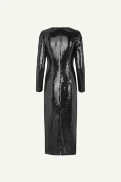 SAMSØE SAMSØE Samsøe & SamsøeSamsoe Alina U-N Dress - Black Sequins -CYNTHIA ROWLEY Sales Store Samsoe Samsoe Alina U N Dress 20230929203349 1
