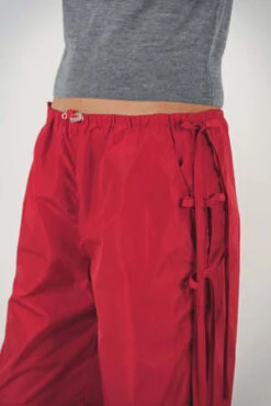 Sandy LiangCam Pants - Red Taffeta -CYNTHIA ROWLEY Sales Store Sandy Liang Cam Pants Red Taffeta 20230921172035