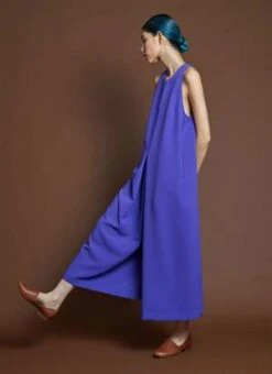 KAAREMSapoche Dropped Arm Sleeveless Pocket Onesie - Light Purple -CYNTHIA ROWLEY Sales Store Sapoche Dropped Arm Sleeveless Pocket Onesie Light Purple 20230719065849 1