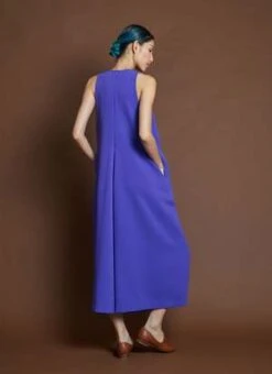 KAAREMSapoche Dropped Arm Sleeveless Pocket Onesie - Light Purple -CYNTHIA ROWLEY Sales Store Sapoche Dropped Arm Sleeveless Pocket Onesie Light Purple 20230719065850