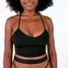 La Fille D'oSeventeen Flat Fit Thong - Black -CYNTHIA ROWLEY Sales Store Seventeen Flat Fit Thong in Black 20230621180737
