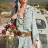 SPELL & THE GYPSY COLLECTIVESienna Tunic Dress - Jade -CYNTHIA ROWLEY Sales Store Sienna Tunic Dress 20231018024154