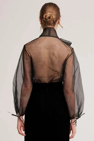 BaabySilk Pussy Bow Shirt 5 BaabySilk Pussy Bow Shirt - Image 5