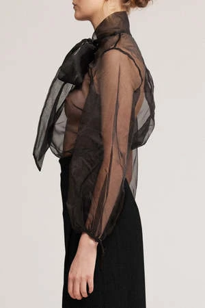 BaabySilk Pussy Bow Shirt 4 BaabySilk Pussy Bow Shirt - Image 4