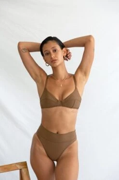 GalamaarSimone Retro Top - Tan -CYNTHIA ROWLEY Sales Store Simone Retro Top 20190518052247 2