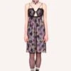 Anna SuiSketch Flower And Lace Heart Dress - Lilac Multi -CYNTHIA ROWLEY Sales Store Sketch Flower and Lace Heart Dress br Lilac Multi 20230206141844