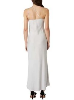 NIAMarmont Dress - Soft Silver -CYNTHIA ROWLEY Sales Store Soft Silver Marmont Dress 20230907213725