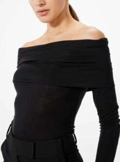 Sophie RueOff The Shoulder Long Sleeve Top - Black 6 Sophie RueOff The Shoulder Long Sleeve Top - Black -CYNTHIA ROWLEY Sales Store Sophie Rue Off the Shoulder Long Sleeve Top Black 20231012232132