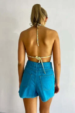 Stine GoyaArum Bikini Top - Lilac/Yellow -CYNTHIA ROWLEY Sales Store Stine Goya Arum Bikini Top Lilac Yellow 20220804184604 2