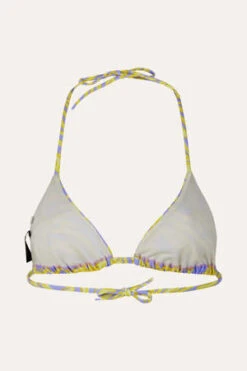 Stine GoyaArum Bikini Top - Lilac/Yellow -CYNTHIA ROWLEY Sales Store Stine Goya Arum Bikini Top Lilac Yellow 20220804184606